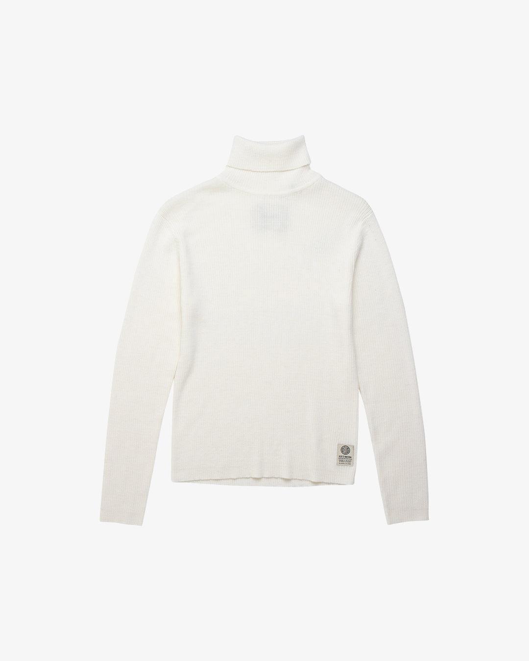 Karma Turtle Neck (Slim Fit) - Natural Product Image