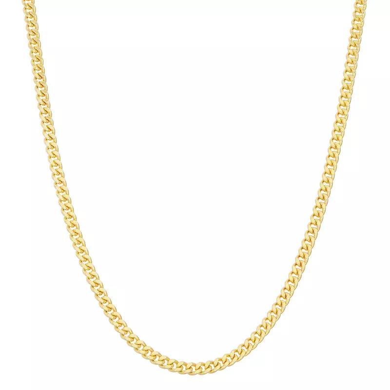 Jordan Blue Sterling Silver Adjustable Curb Chain Necklace, Women's, Size: 22", Grey Product Image