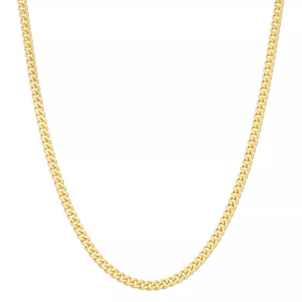 Jordan Blue Sterling Silver Adjustable Curb Chain Necklace, Women's, Size: 22", Grey Product Image