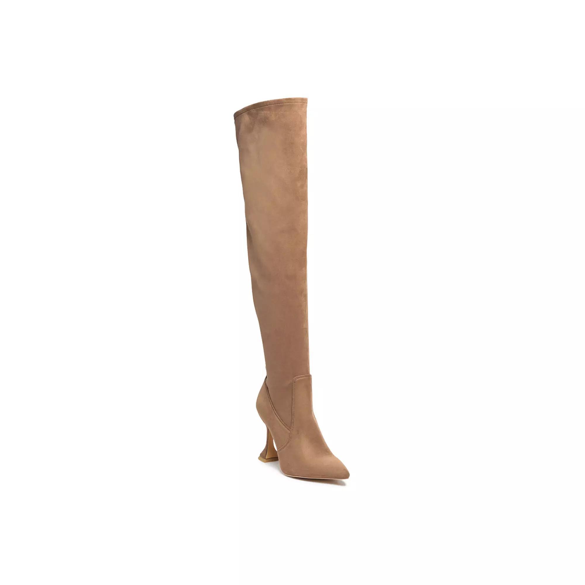 London Rag Brandy Women's Thigh-High Boots, Size: 7, Brown Product Image