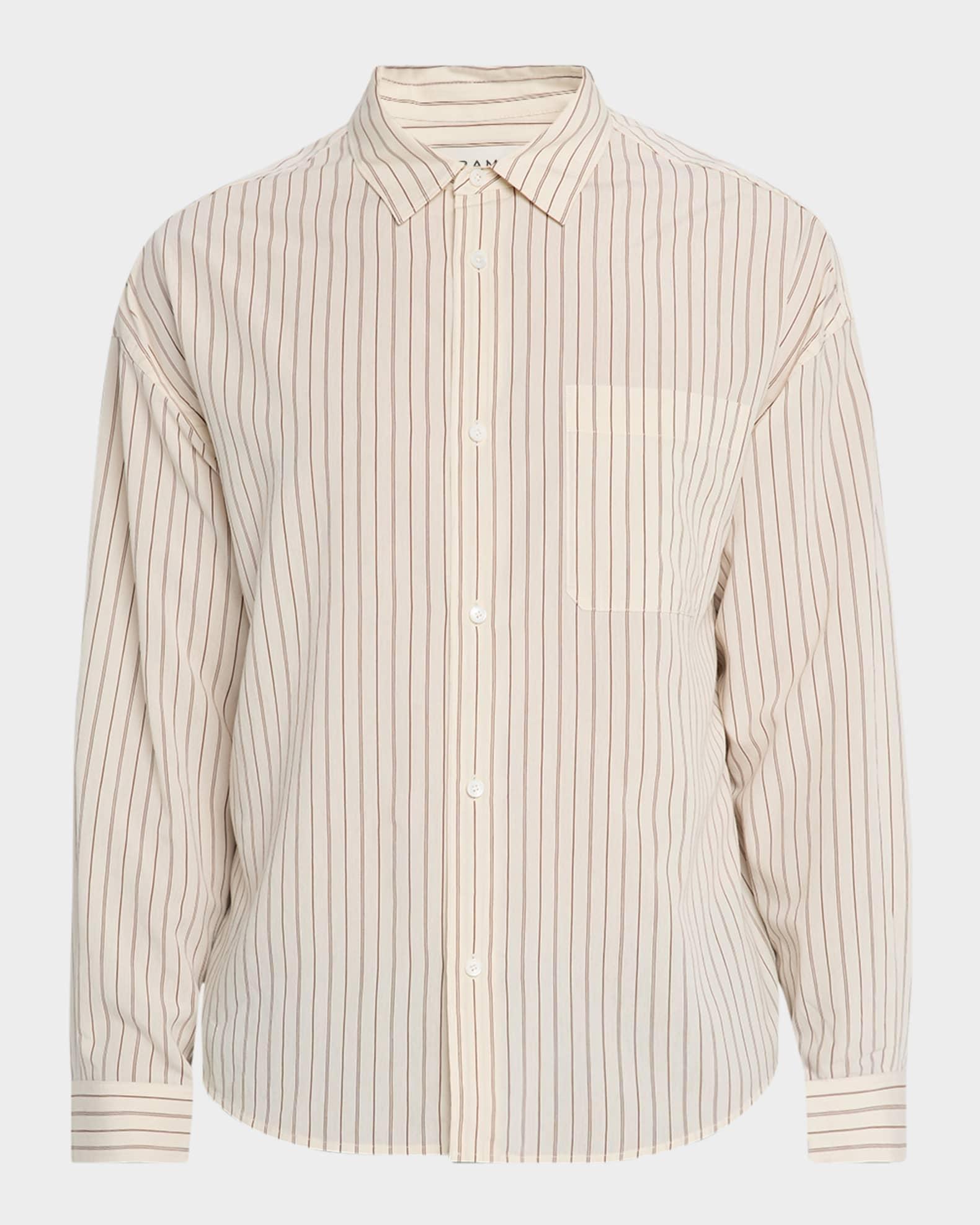 Men's Striped Classic Shirt Product Image