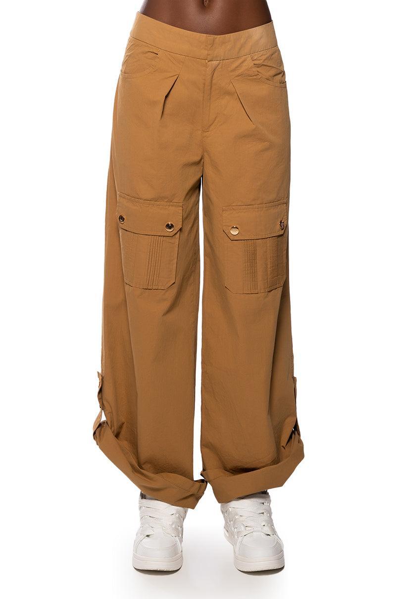 CARGO CHIC WIDE LEG PANTS Product Image