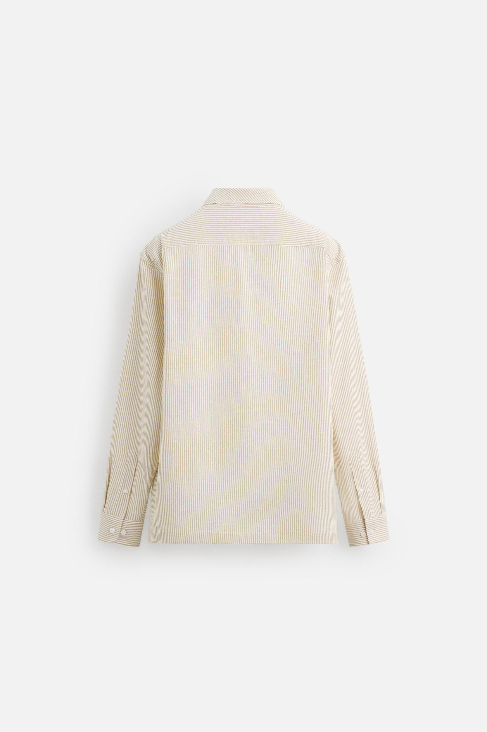 STRIPED OVERSHIRT Product Image