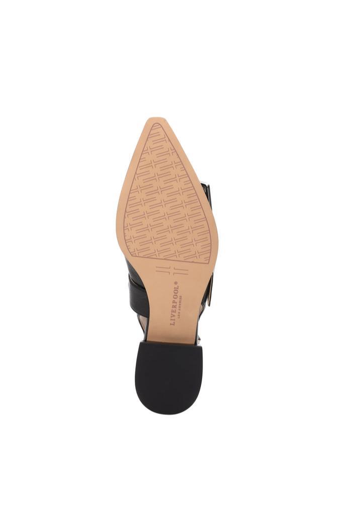 Villa Black Leather Slingback Product Image