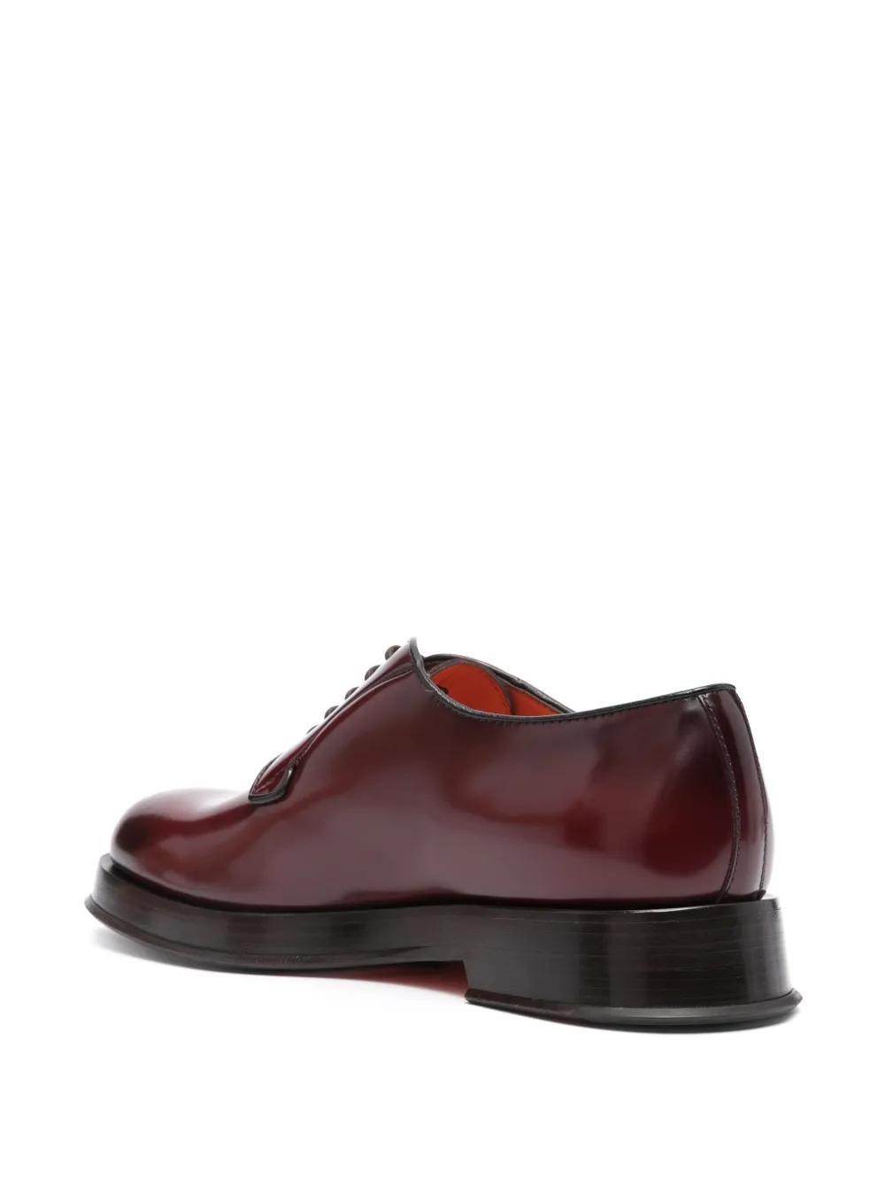 calf leather derby shoes Product Image