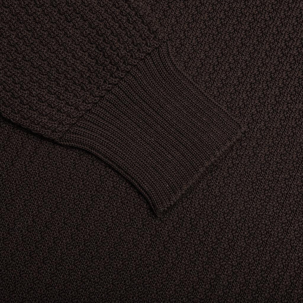 Common Knit Sweater - Brown Male Product Image
