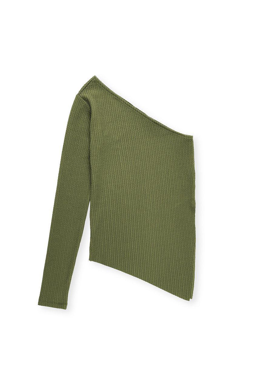 One Sleeve Jersey Top Product Image