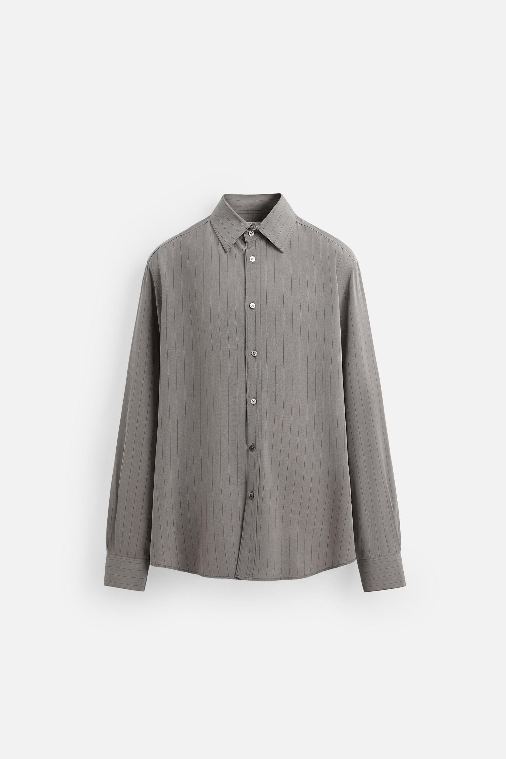 LIMITED EDITION VISCOSE STRIPE SHIRT Product Image