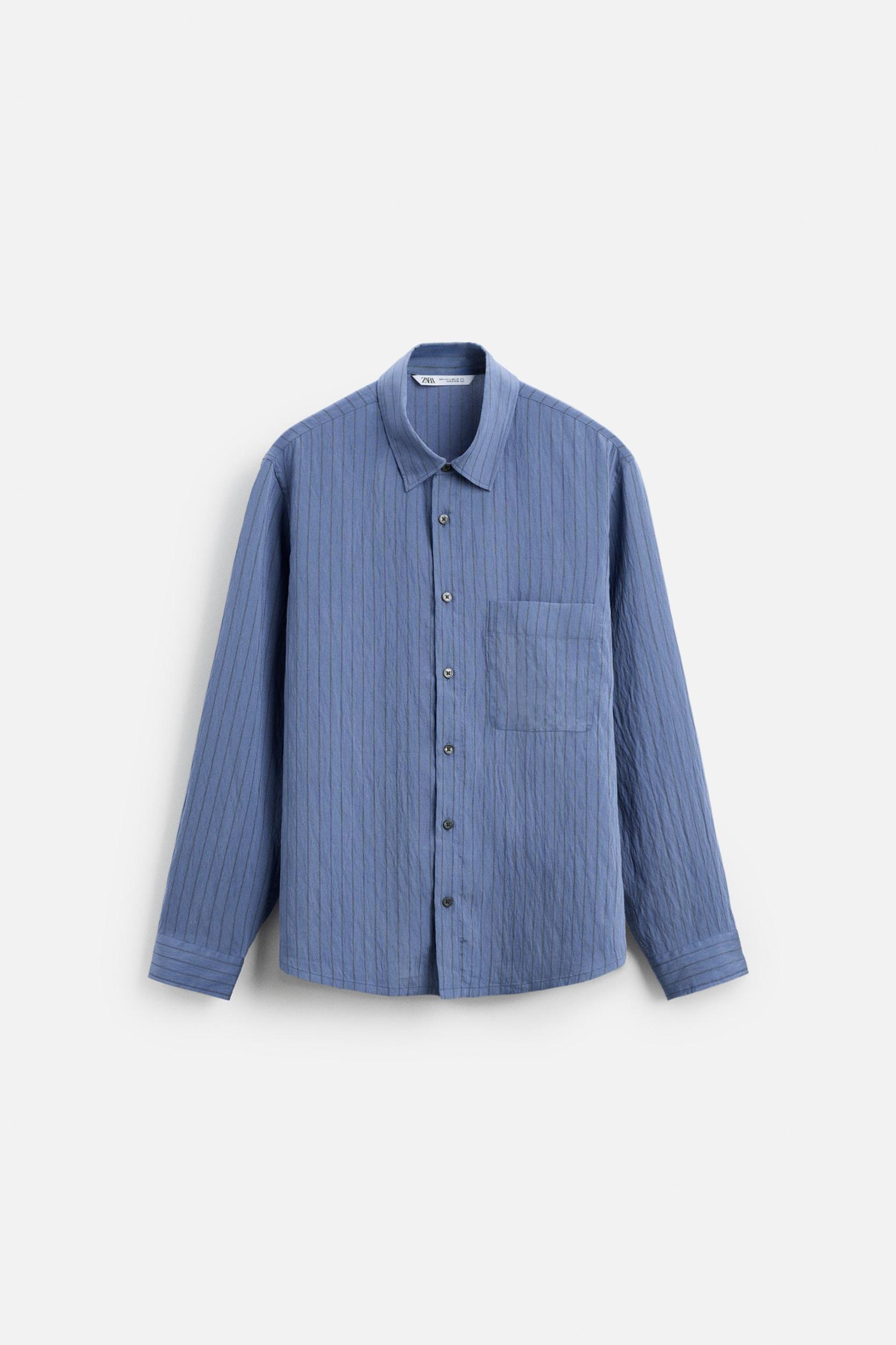 LYOCELL - COTTON STRIPED SHIRT Product Image