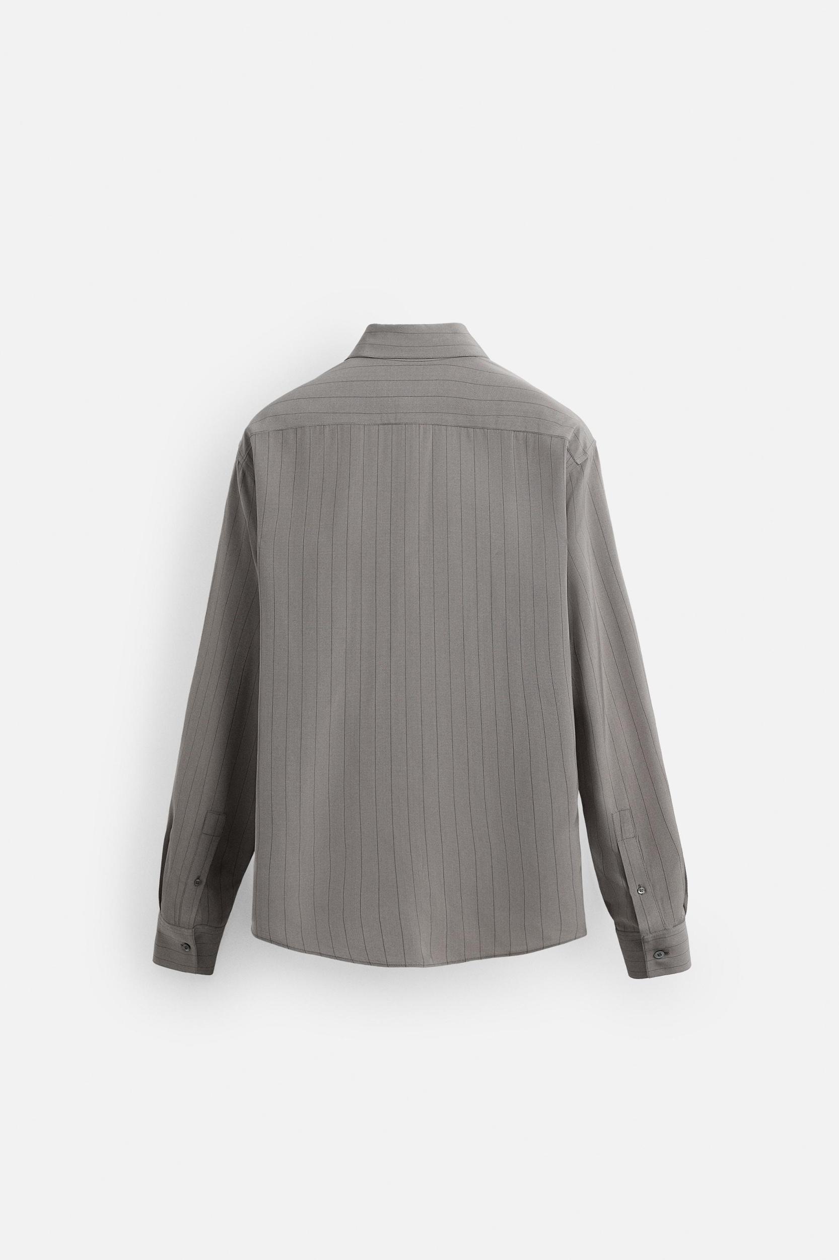 LIMITED EDITION VISCOSE STRIPE SHIRT Product Image