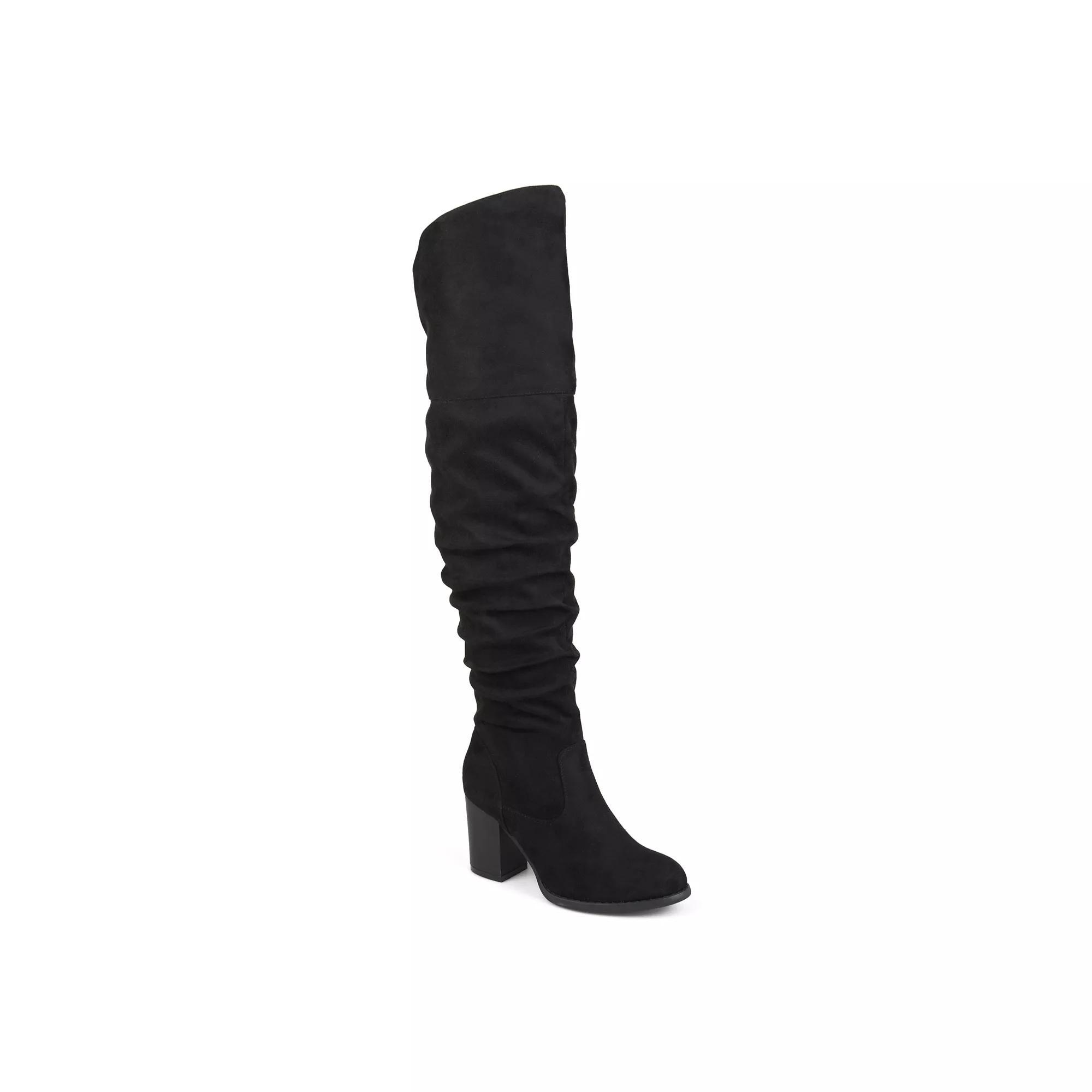 Journee Kaison Womens Tall Boots Grey Product Image