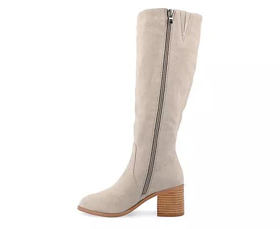 Journee Tru Comfort Foam Womens Romilly Calf Boots Grey Product Image
