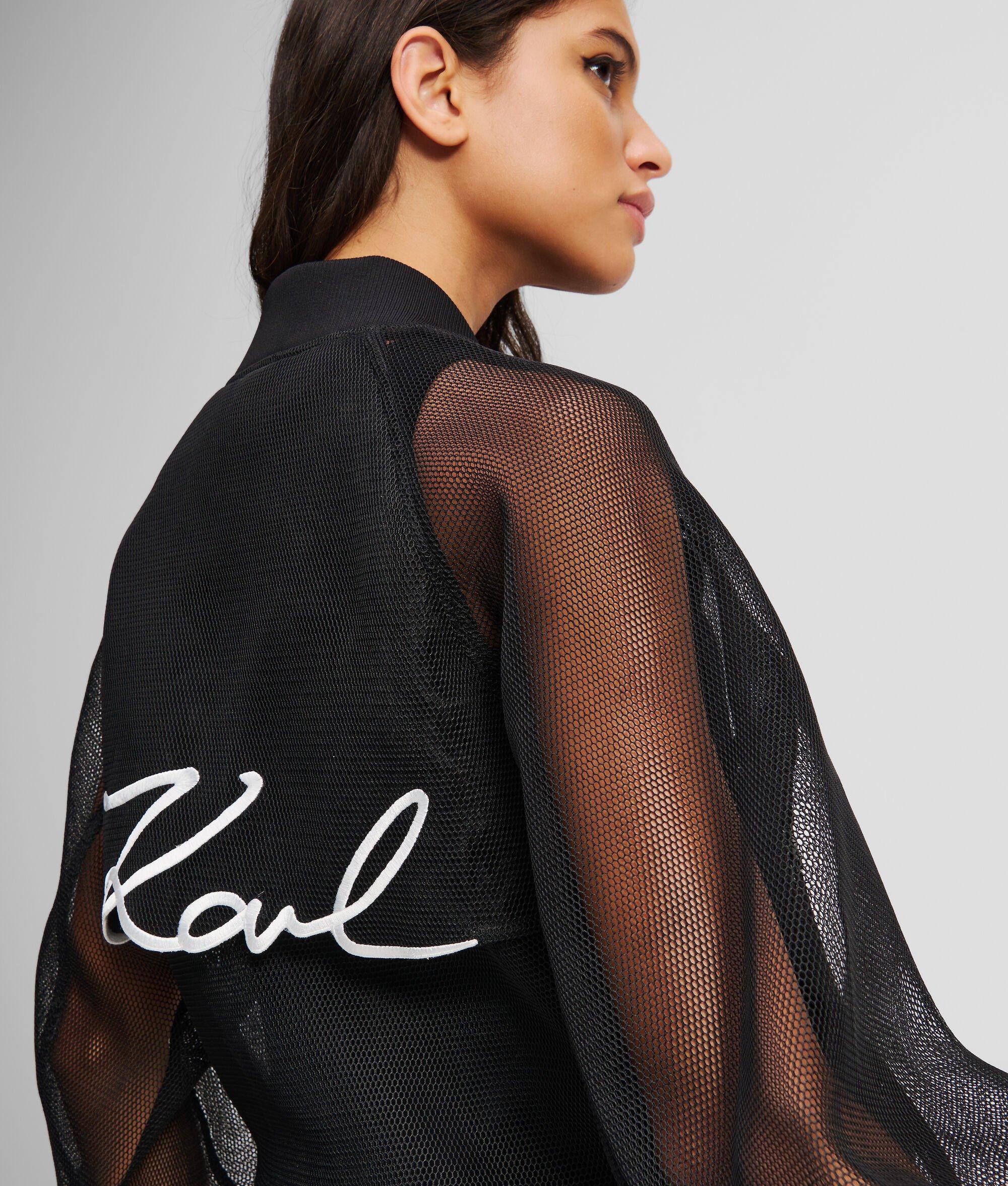 MESH BOMBER JACKET Product Image