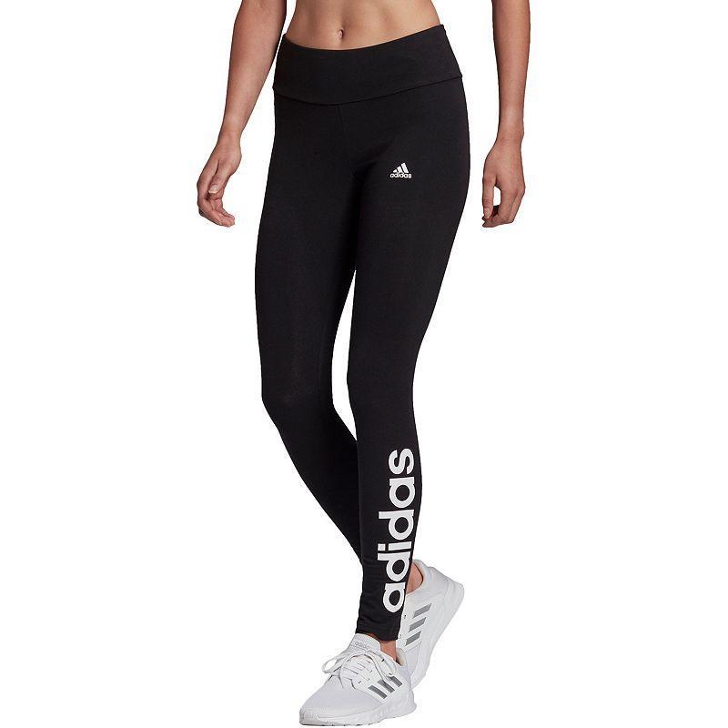 Plus Size adidas Essential Linear High-Waisted Leggings, Womens Product Image