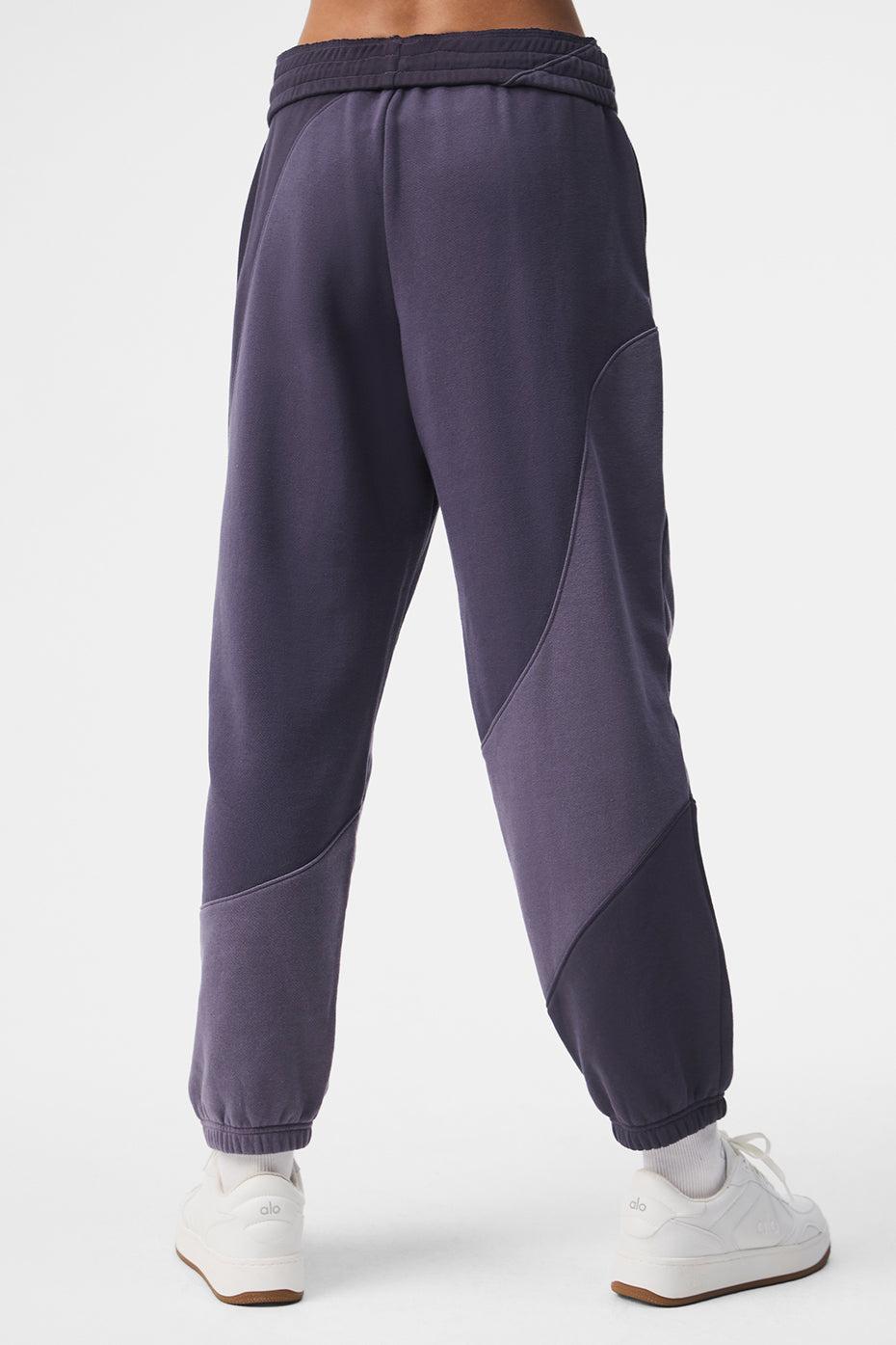 Alo Yoga | Make Waves Sweatpant Purple, Size: XL WOMEN/L MEN Product Image