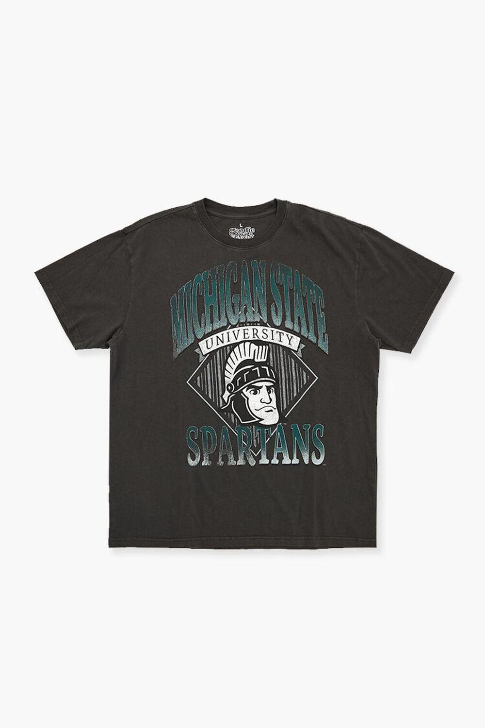Michigan State Shimmer Foil Tee | Forever 21 Product Image