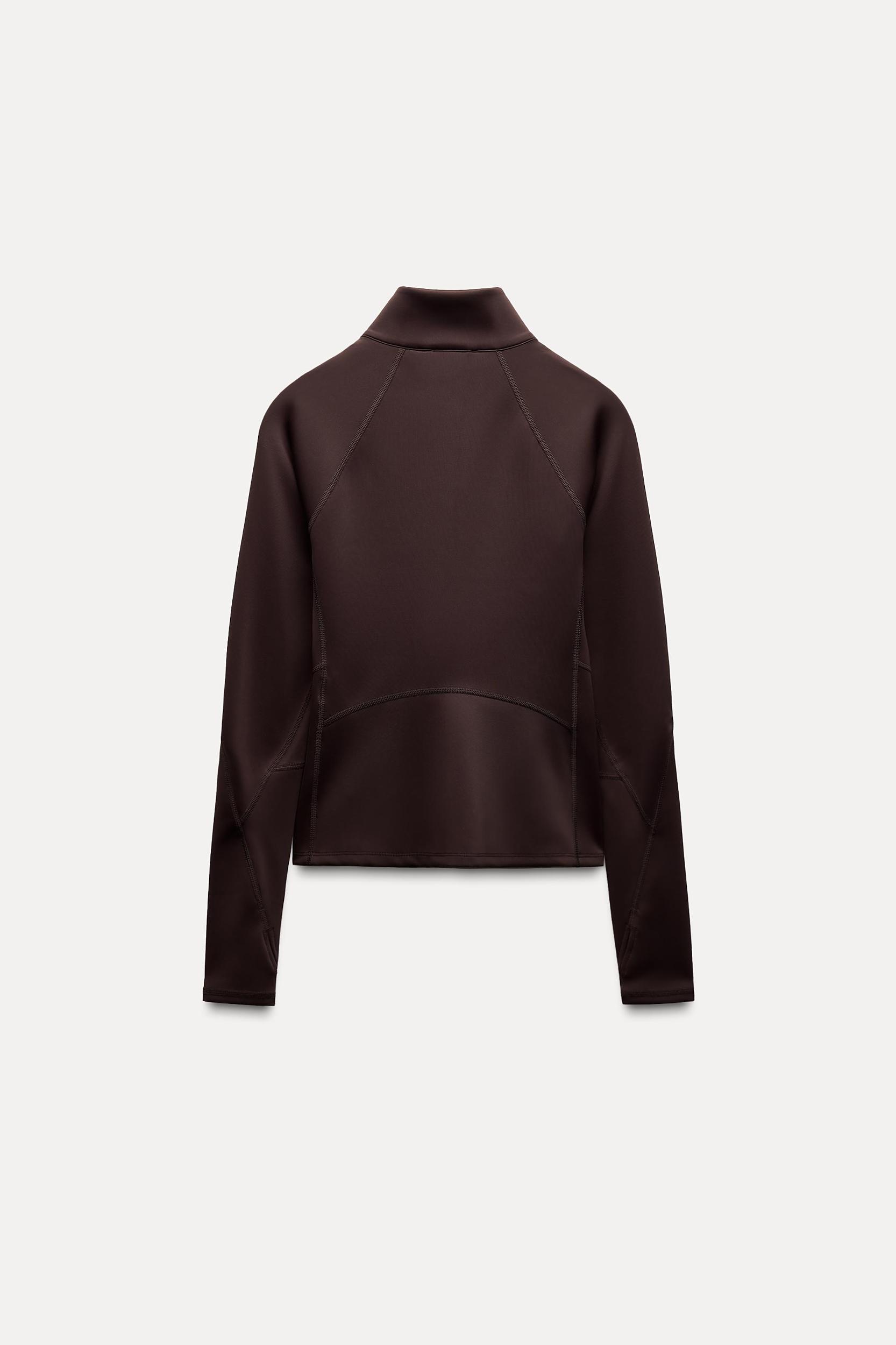 HEAT-SEALED ZIPPER JACKET ZW COLLECTION Product Image