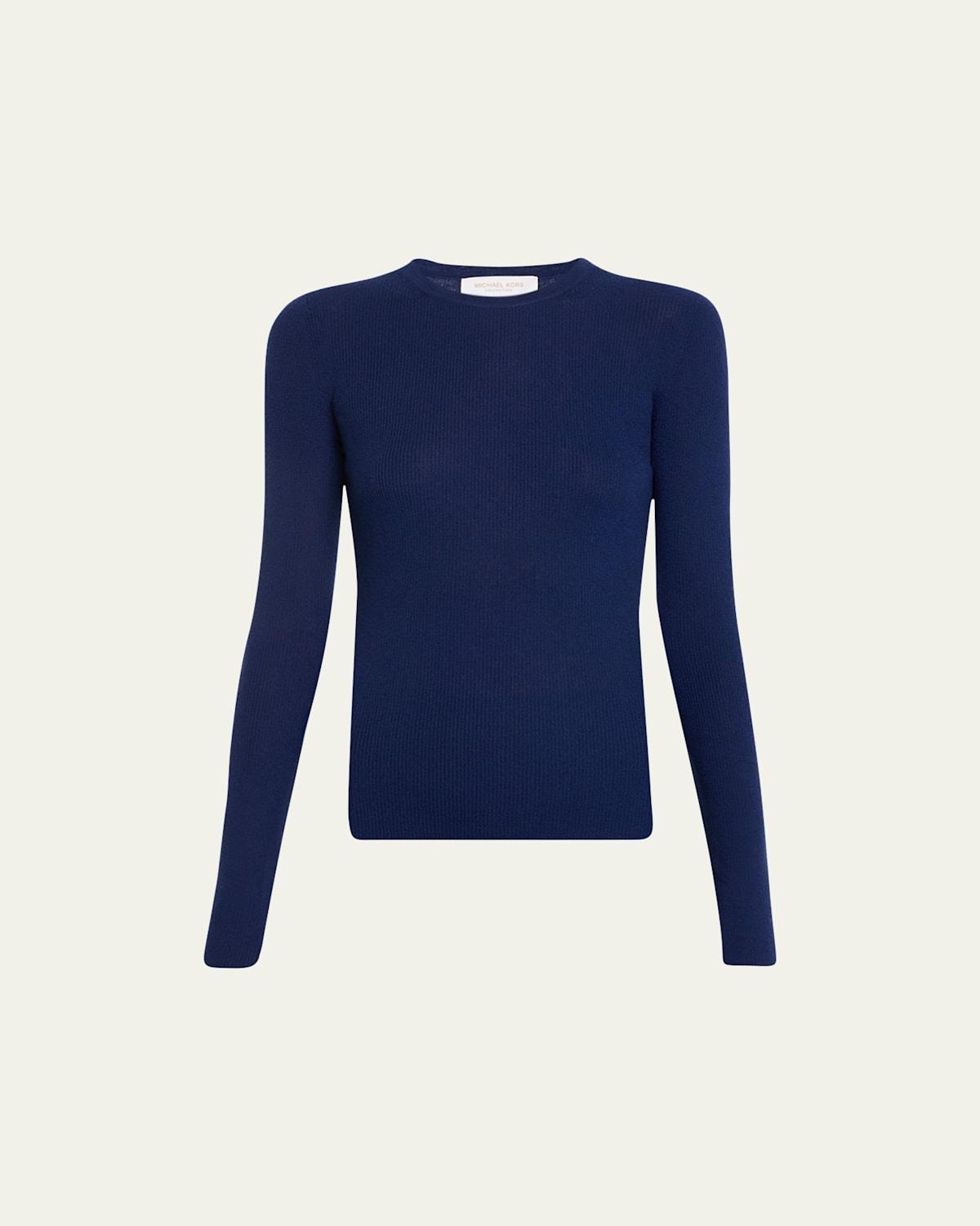 Michael Kors Collection Cashmere Hutton Rib Top Product Image