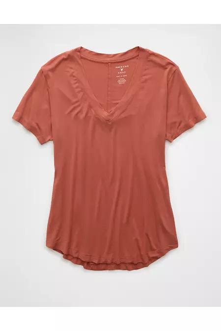 AE Soft Sexy V-Neck T-Shirt Women's Product Image