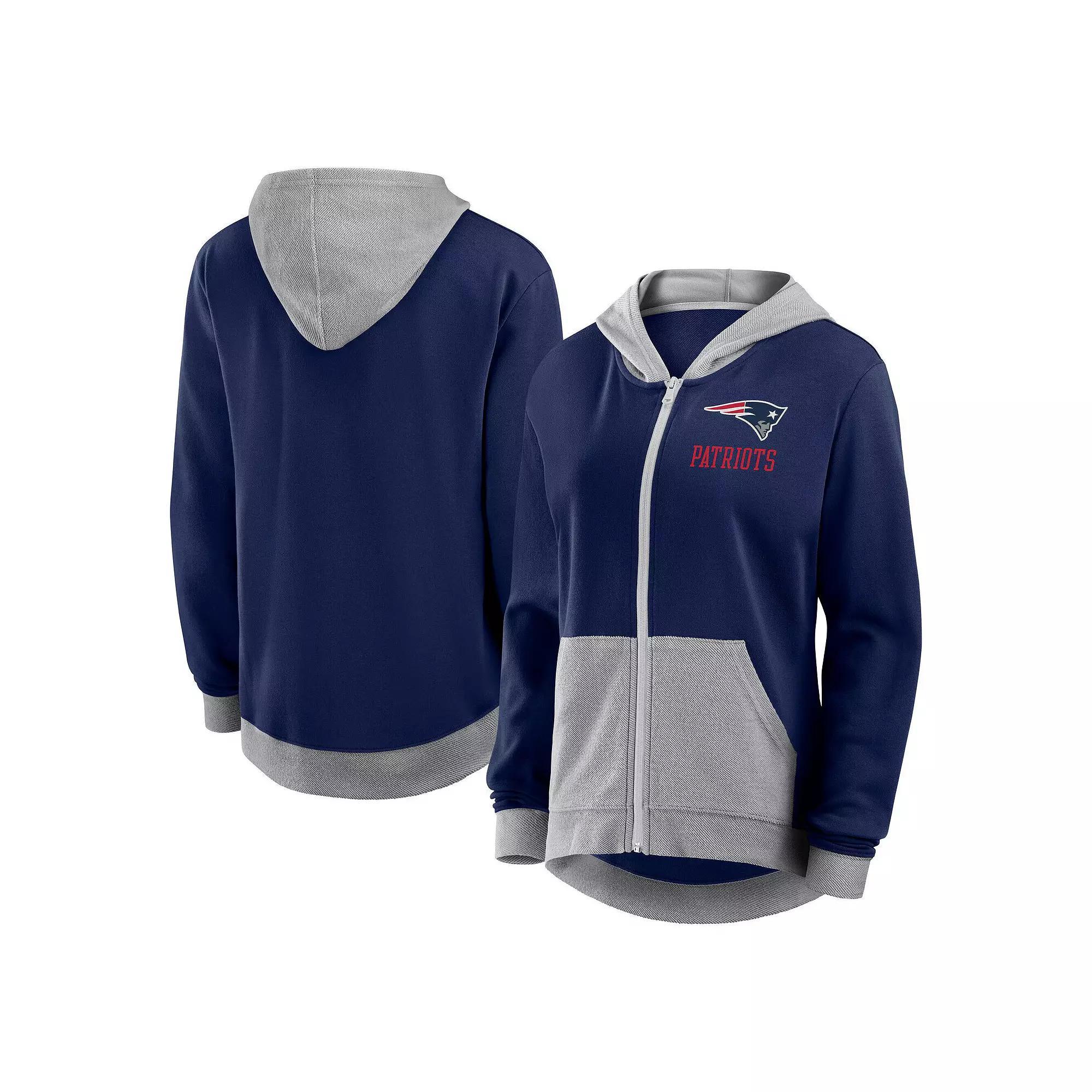 Women's  Scarlet San Francisco 49ers Hit It French Terry Full-Zip Hoodie, Size: Small, Red Product Image