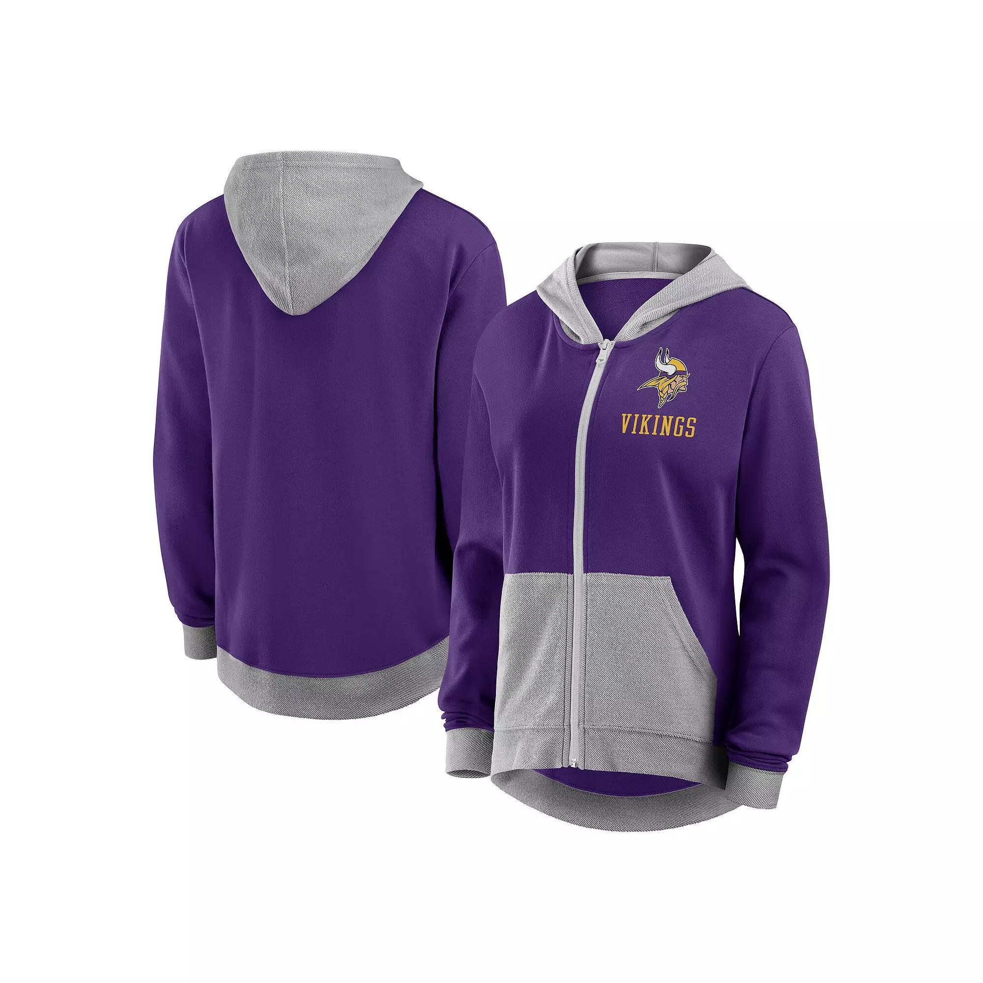Women's  Scarlet San Francisco 49ers Hit It French Terry Full-Zip Hoodie, Size: Small, Red Product Image