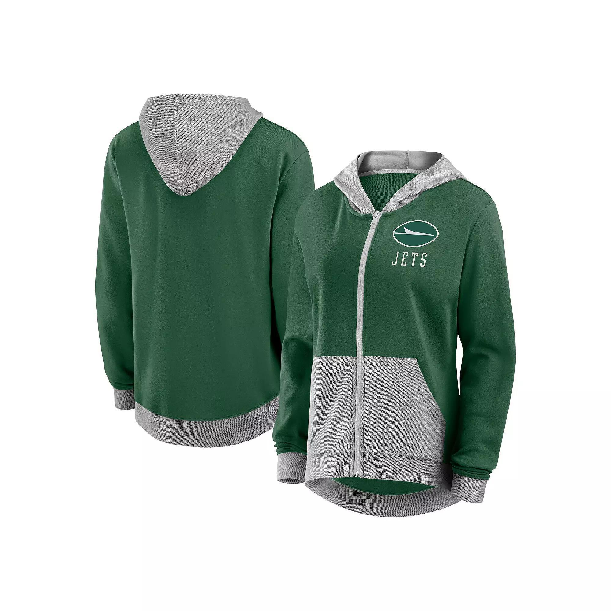 Women's  Scarlet San Francisco 49ers Hit It French Terry Full-Zip Hoodie, Size: Small, Red Product Image