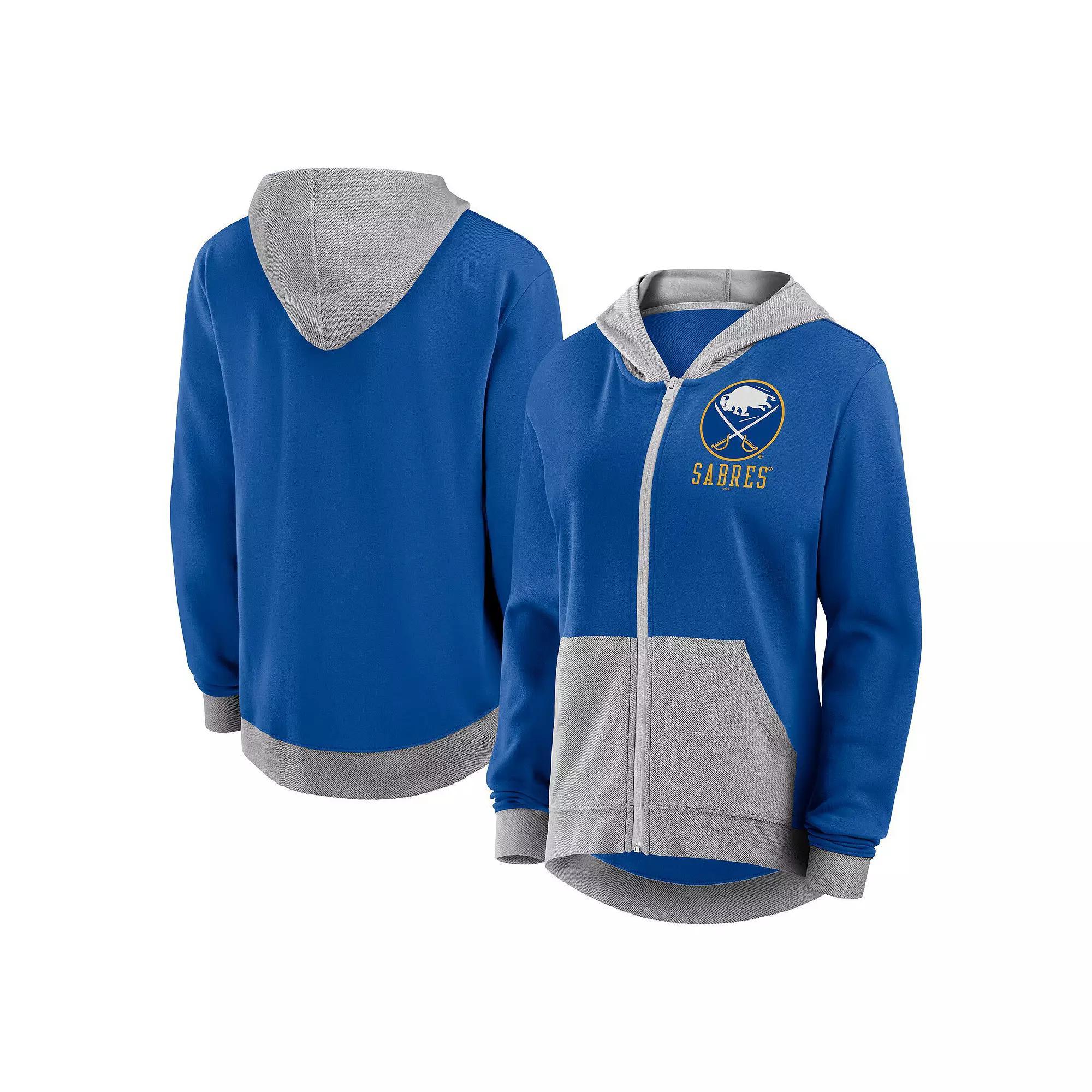 Women's  Scarlet San Francisco 49ers Hit It French Terry Full-Zip Hoodie, Size: Small, Red Product Image
