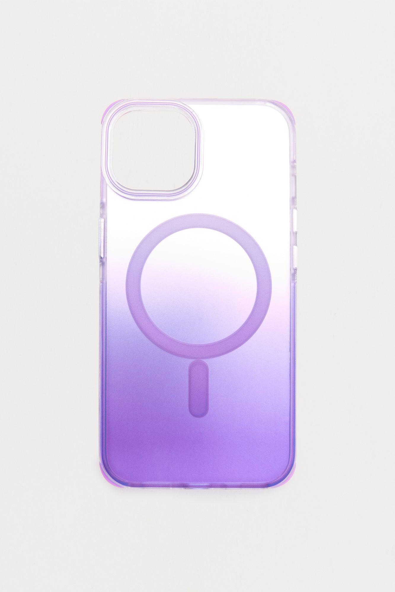 Alanna iPhone 14 Case With Magnet Ring - Purple Product Image