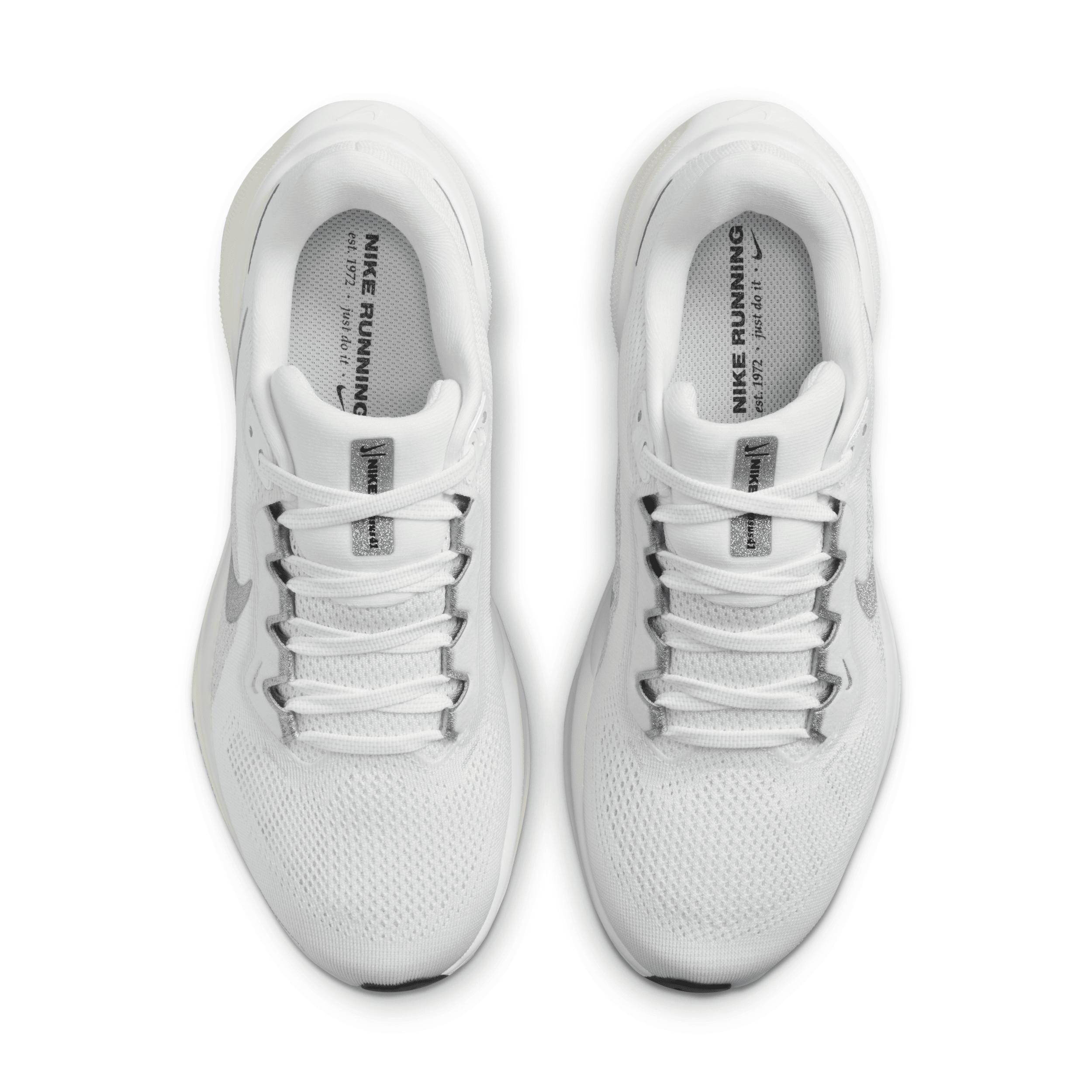 Nike Womens Pegasus 41 PRM Road Running Shoes with Metallic Accents Product Image