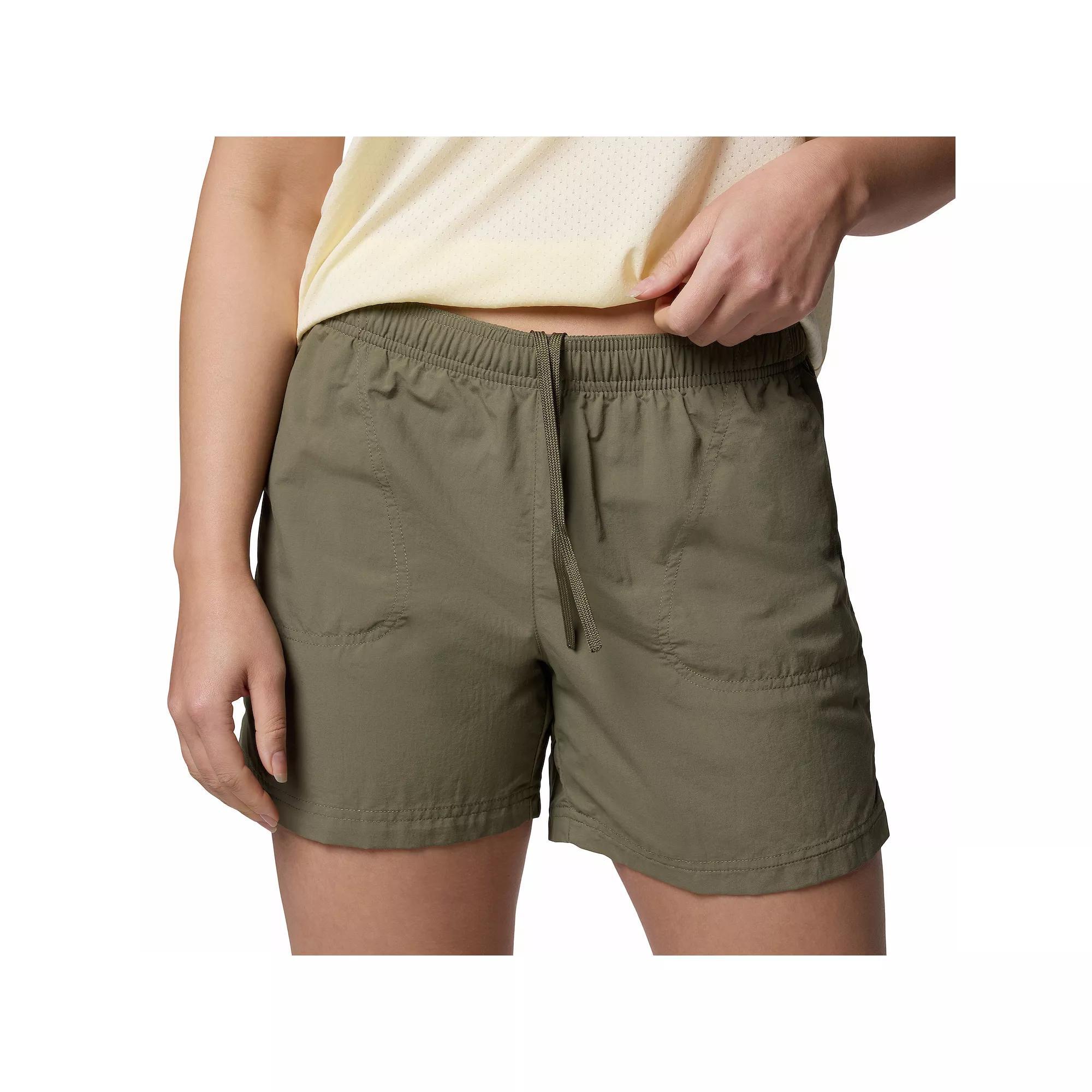 Women's Columbia Sandy River Shorts II, Size: XXL, Fossil Product Image