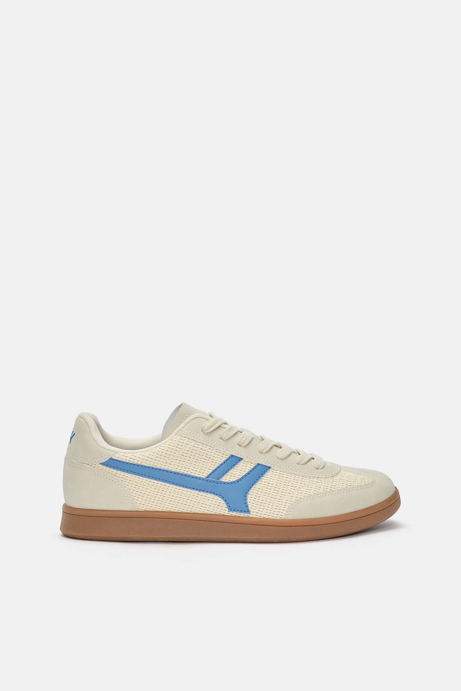 Retro fabric sneakers Product Image