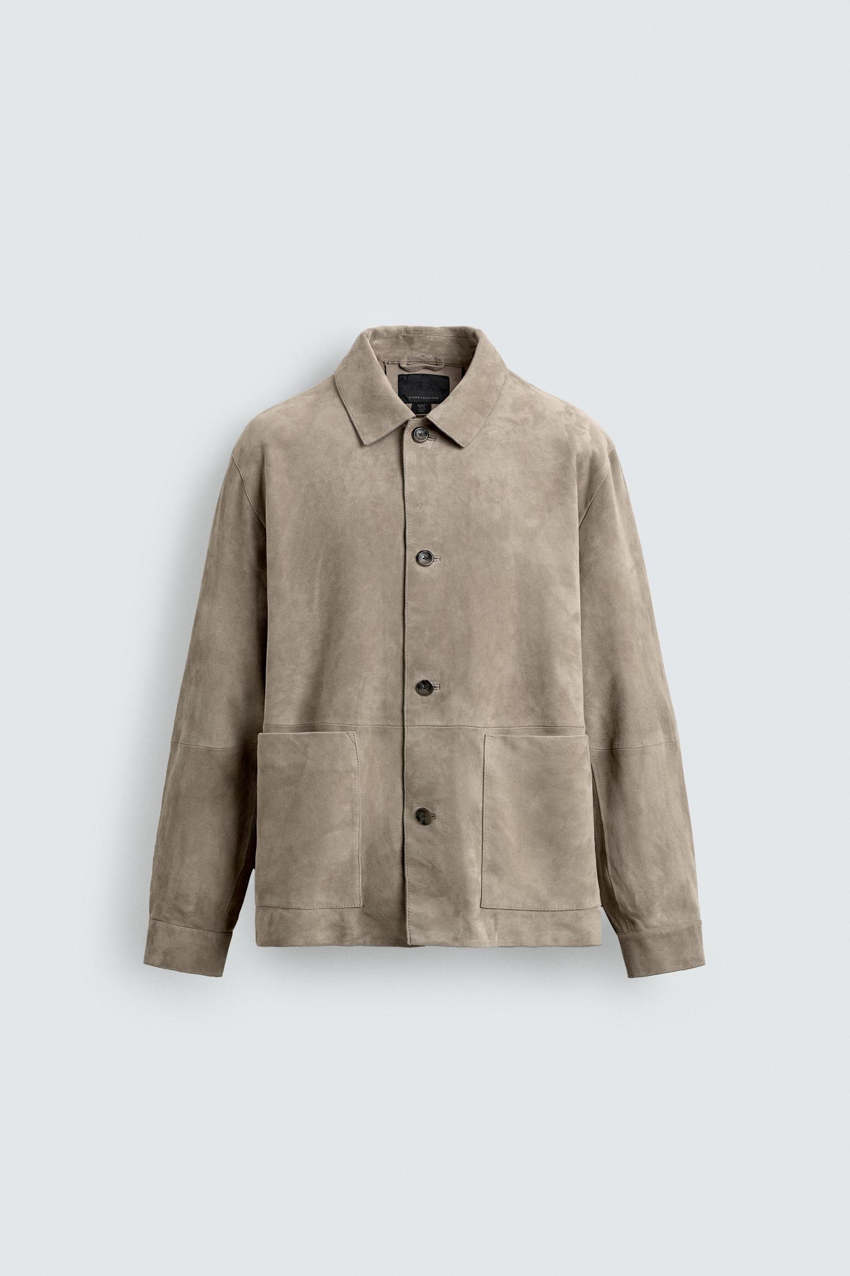 SUEDE LEATHER JACKET Product Image