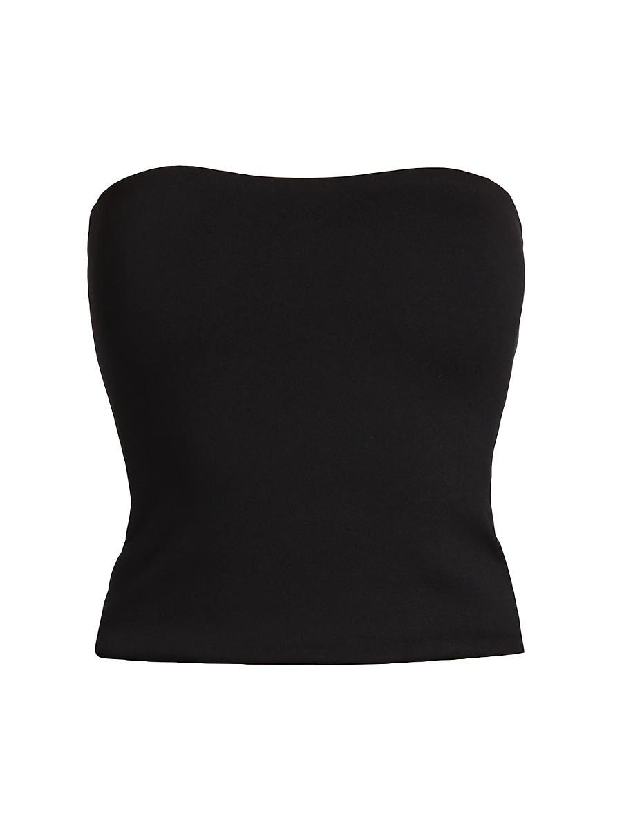 Womens Opaque Jersey Tube Top Product Image