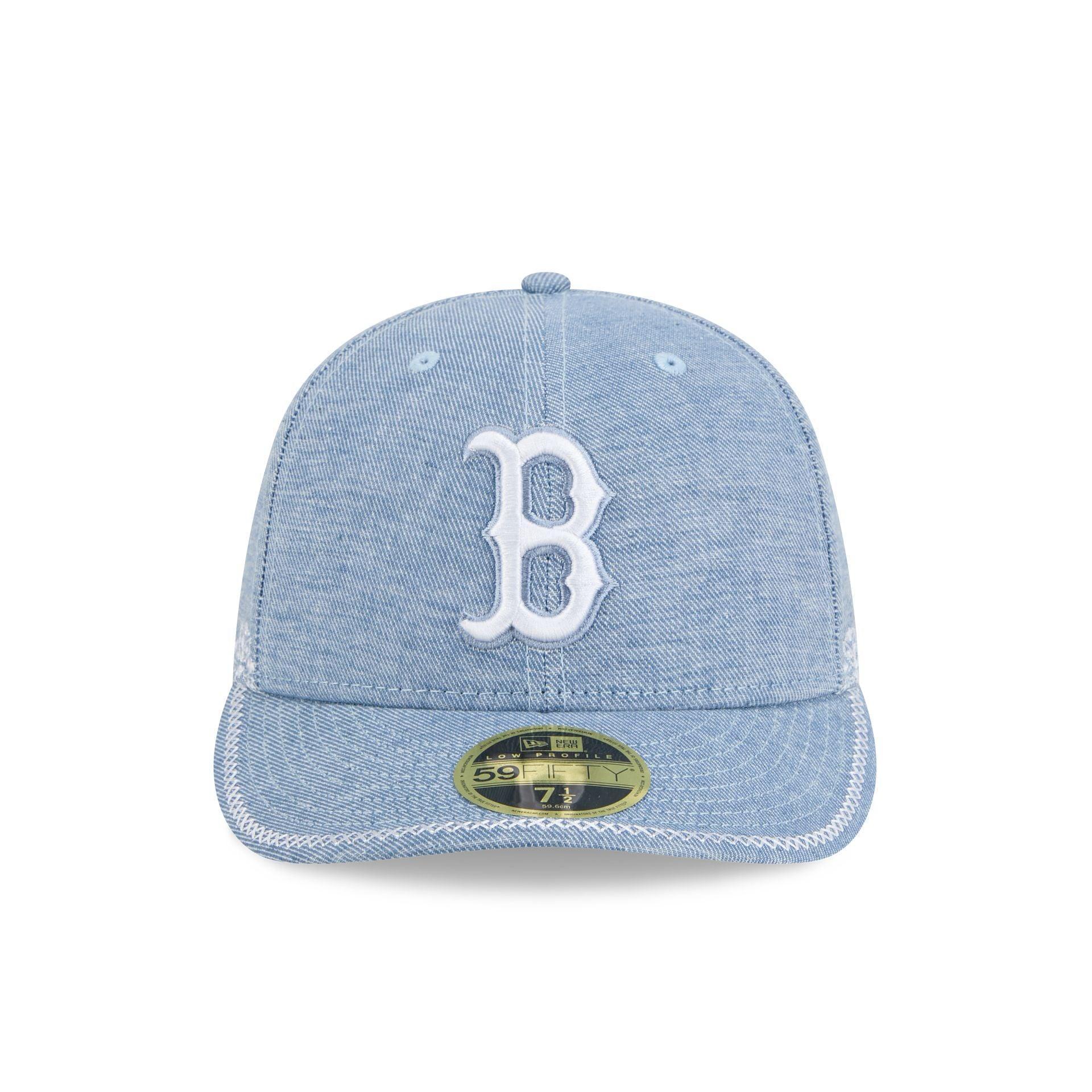 Houston Astros Hand Stitched Chambray Low Profile 59FIFTY Fitted Hat Male Product Image