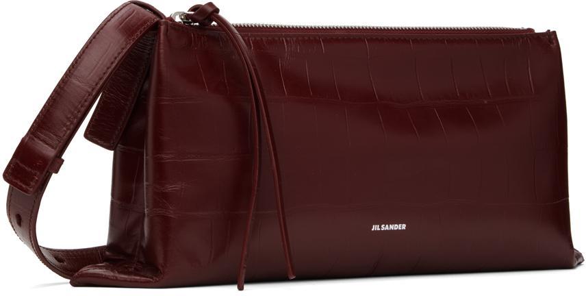 JIL SANDER Burgundy Empire Small Bag Product Image