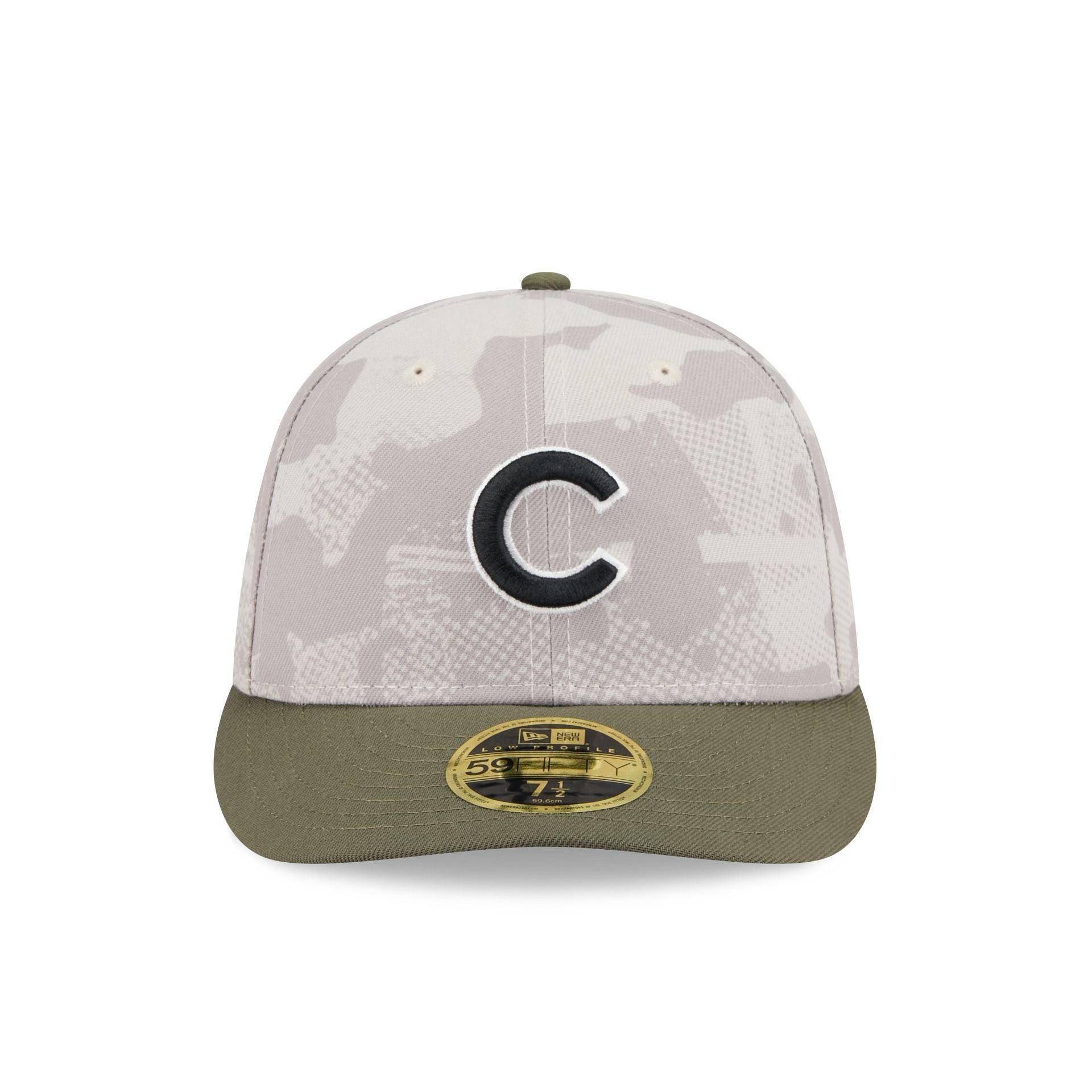 Chicago Cubs Armed Forces Day 2025 Low Profile 59FIFTY Fitted Hat Male Product Image