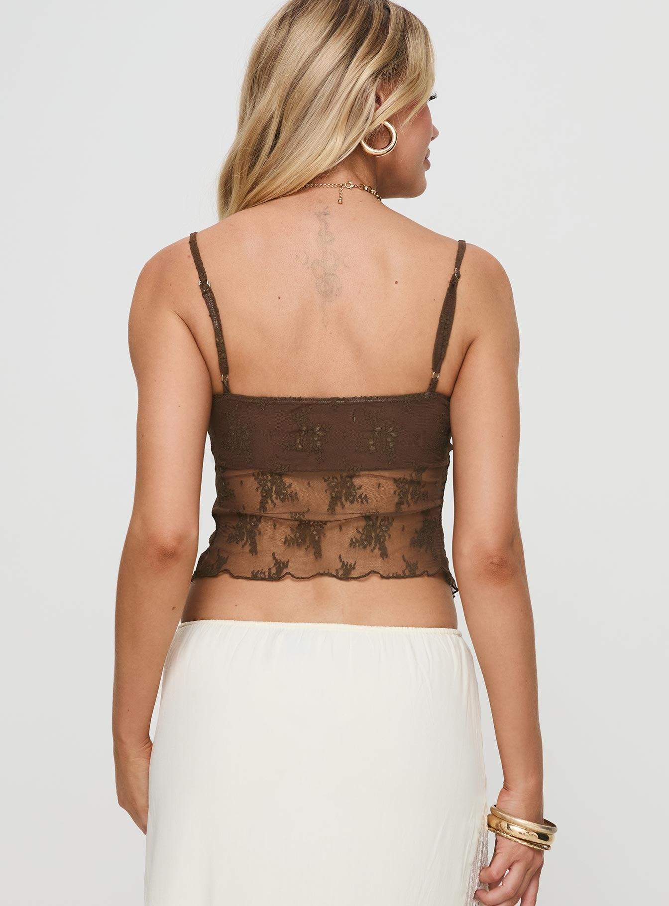 Andorra Top Brown Product Image