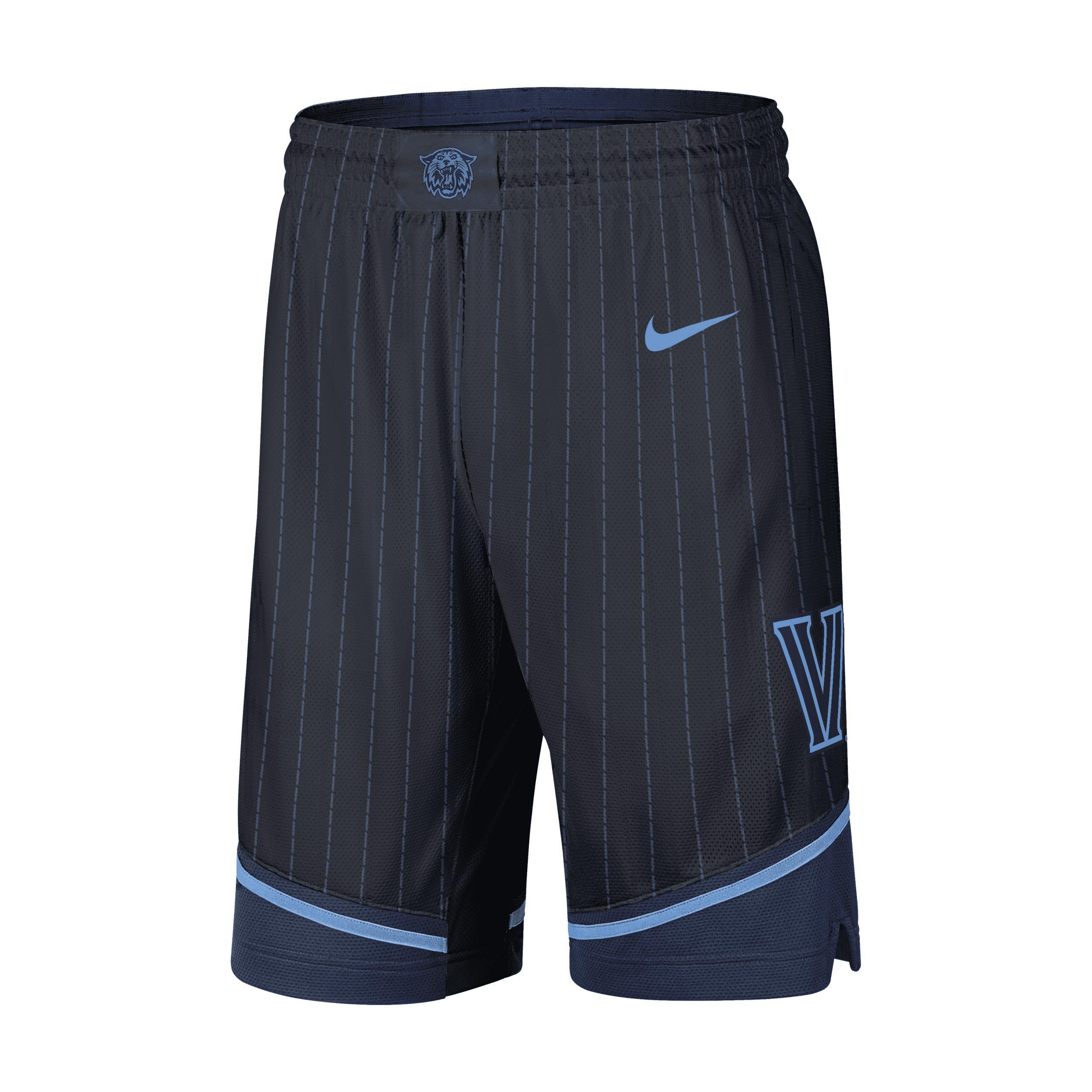 Men's Nike Navy Villanova Wildcats Replica Performance Basketball Shorts, Size: Small, Blue Product Image