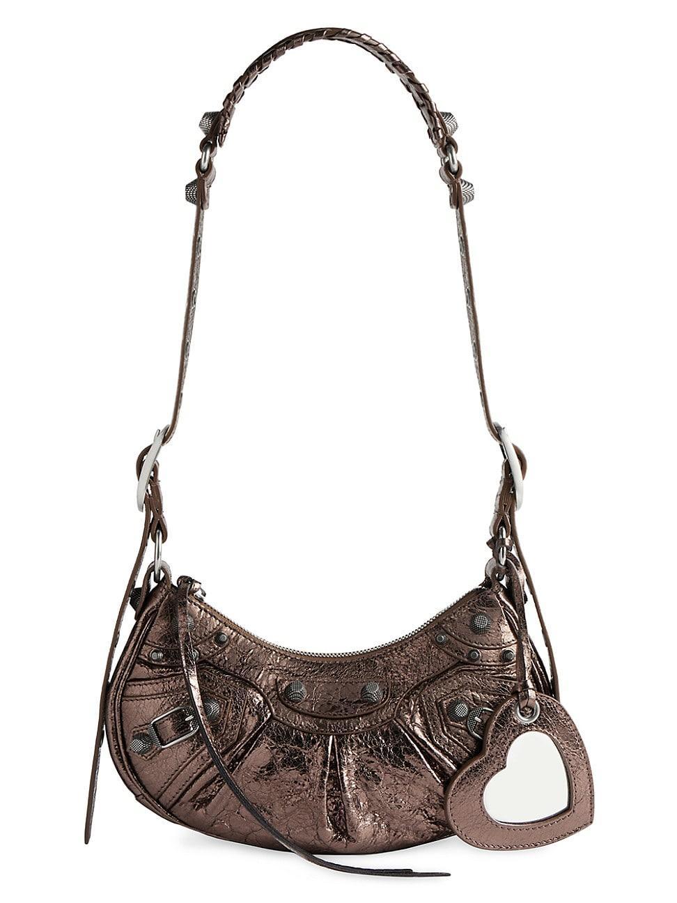 Womens Le Cagole XS Shoulder Bag Metallized Product Image