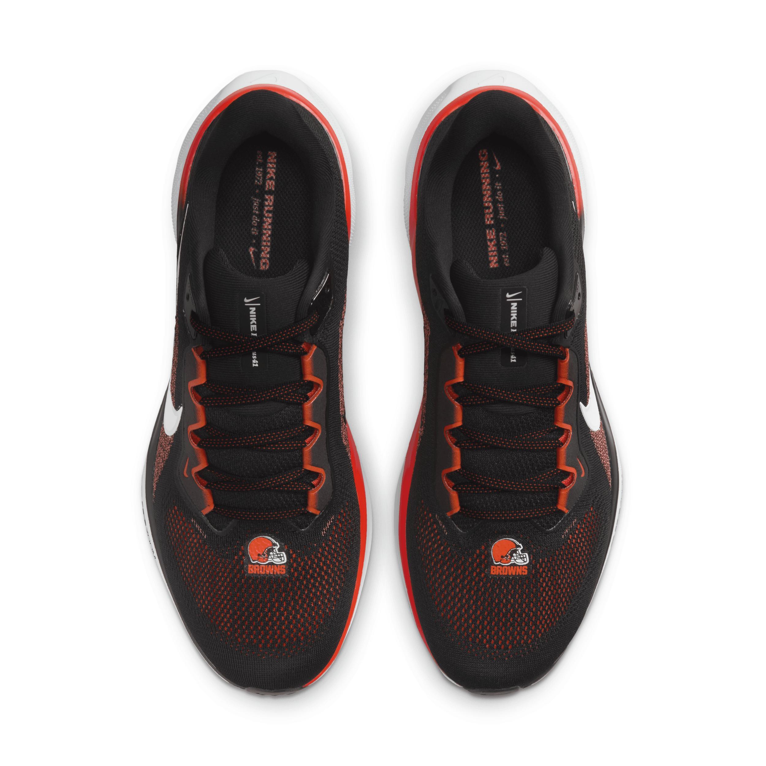 Nike Men's Pegasus 41 NFL Cleveland Browns Road Running Shoes Product Image