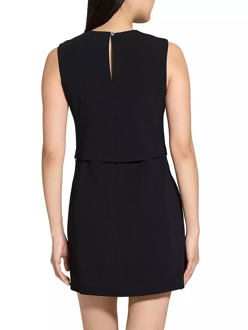 Sculpted Sleeveless Minidress Product Image