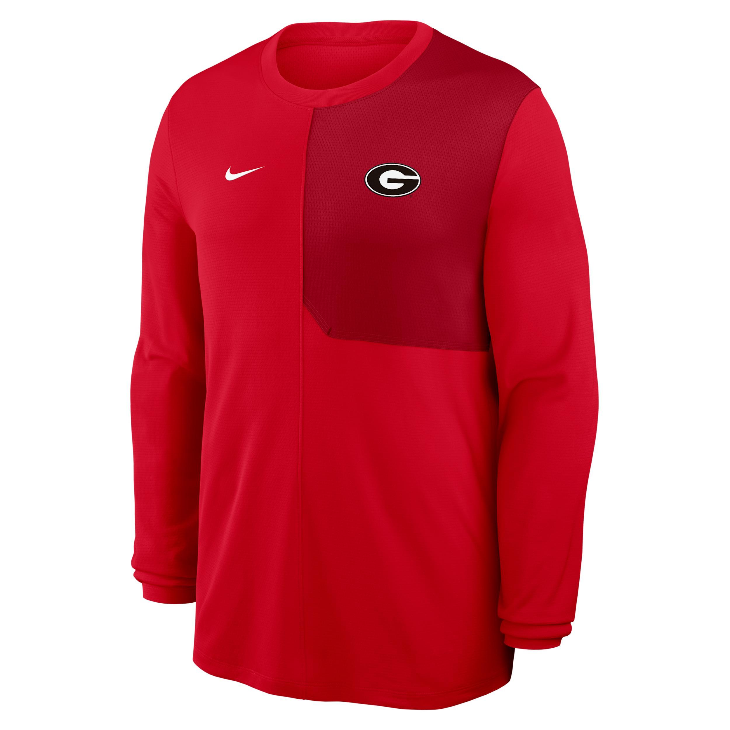 Houston Texans Sideline Coach Nike Men's Dri-FIT NFL Long-Sleeve Top Product Image