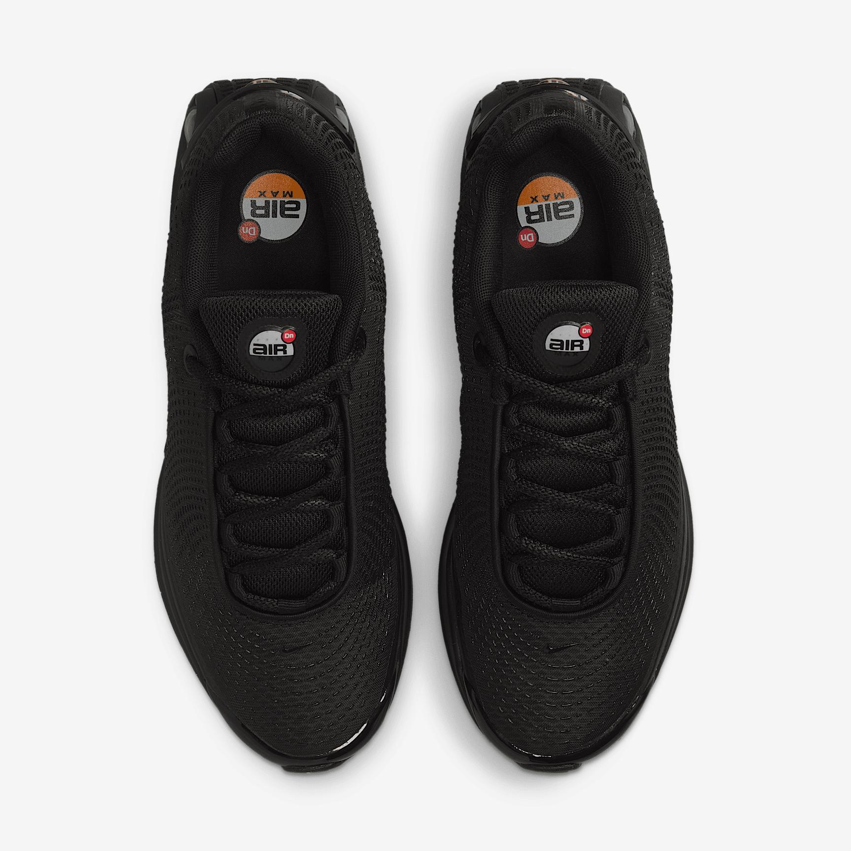 Nike Womens Air Max Dn Casual Shoes in Black-BLACK-MT Product Image