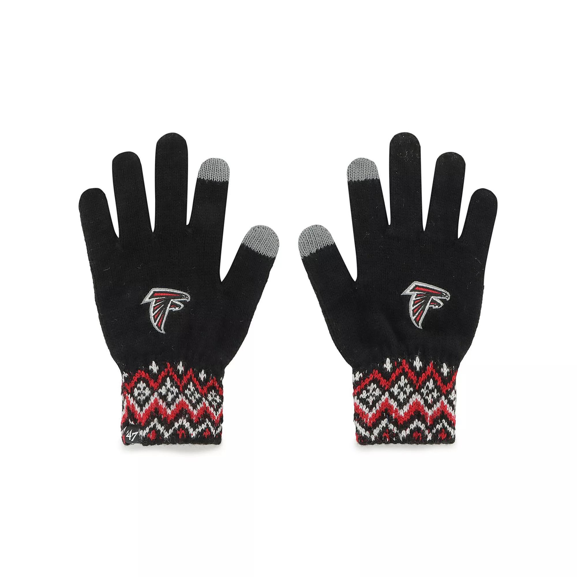 Women's '47 Atlanta Falcons Elsa Gloves, Team Product Image