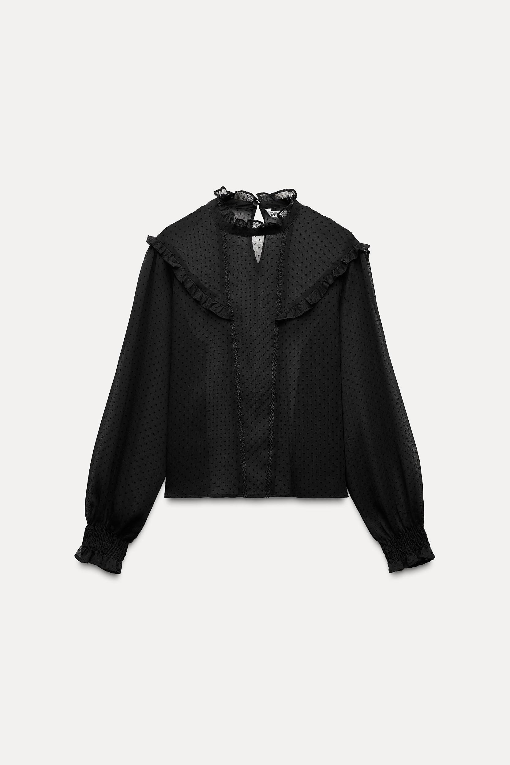 DOTTED ROMANTIC SHIRT Product Image