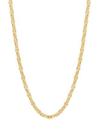 Italian Gold Mariner Link 20 Chain Necklace in 10k Gold Product Image