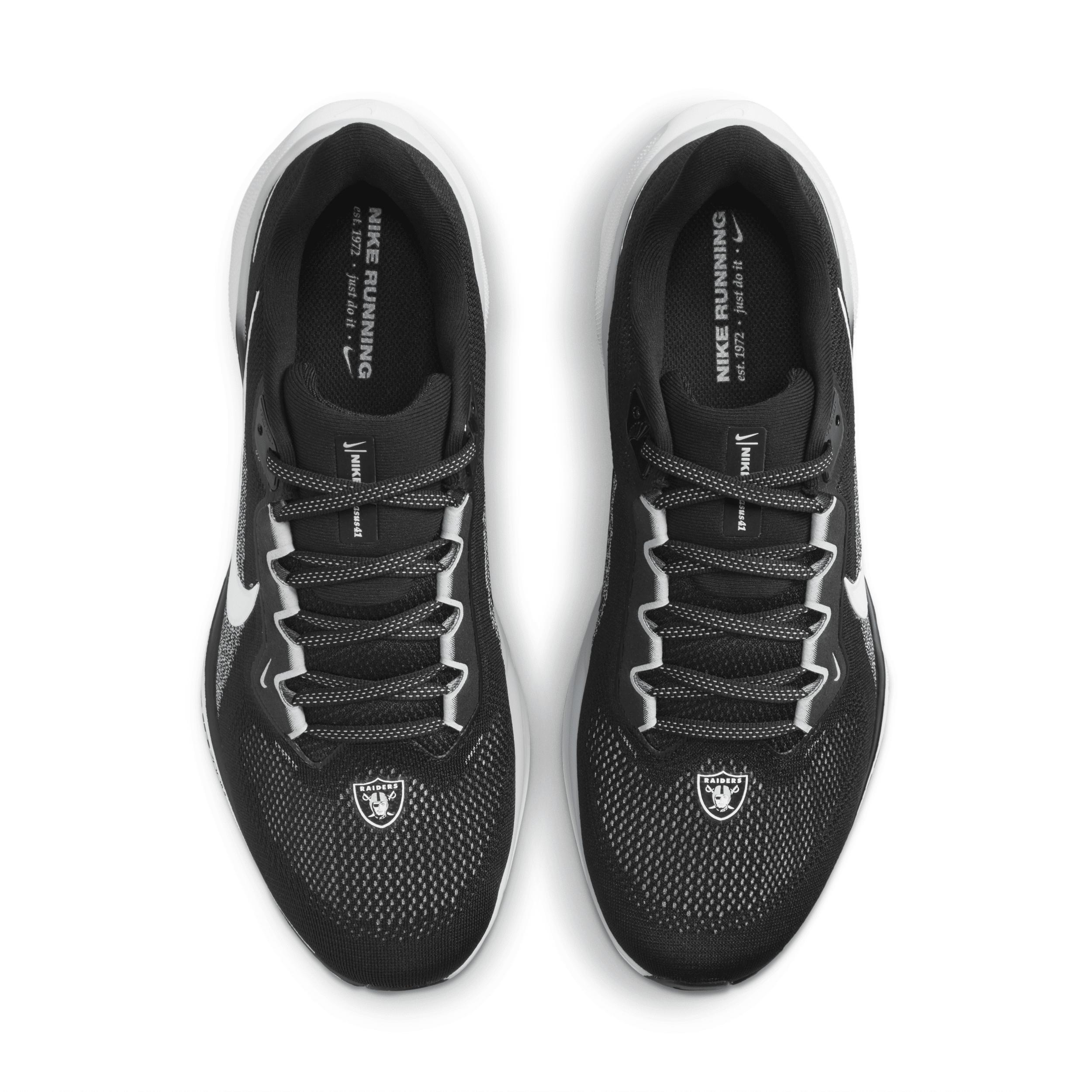 Nike Men's Pegasus 41 NFL Las Vegas Raiders Road Running Shoes Product Image