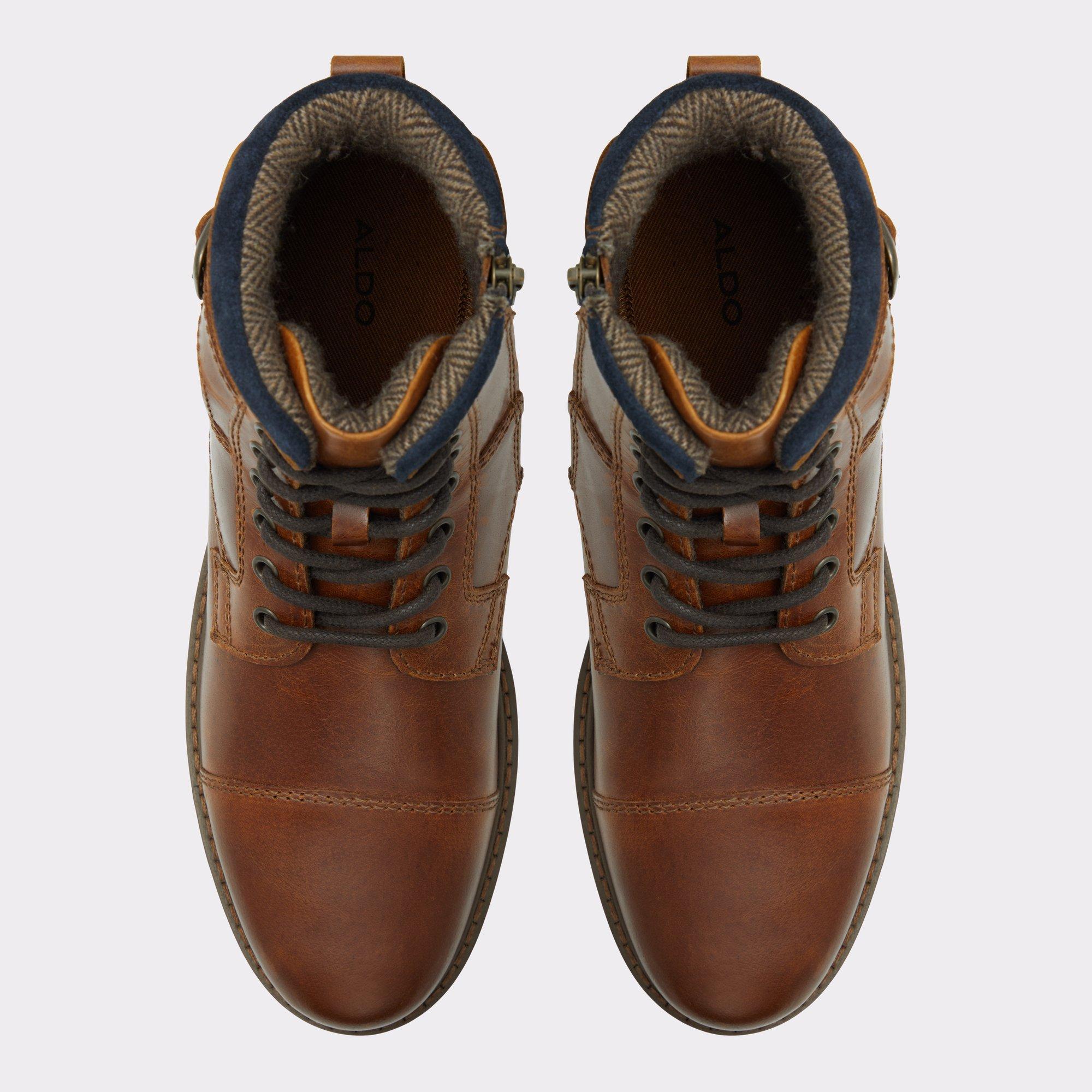 Afiet Cognac Men's Lace-up boots | ALDO US Product Image