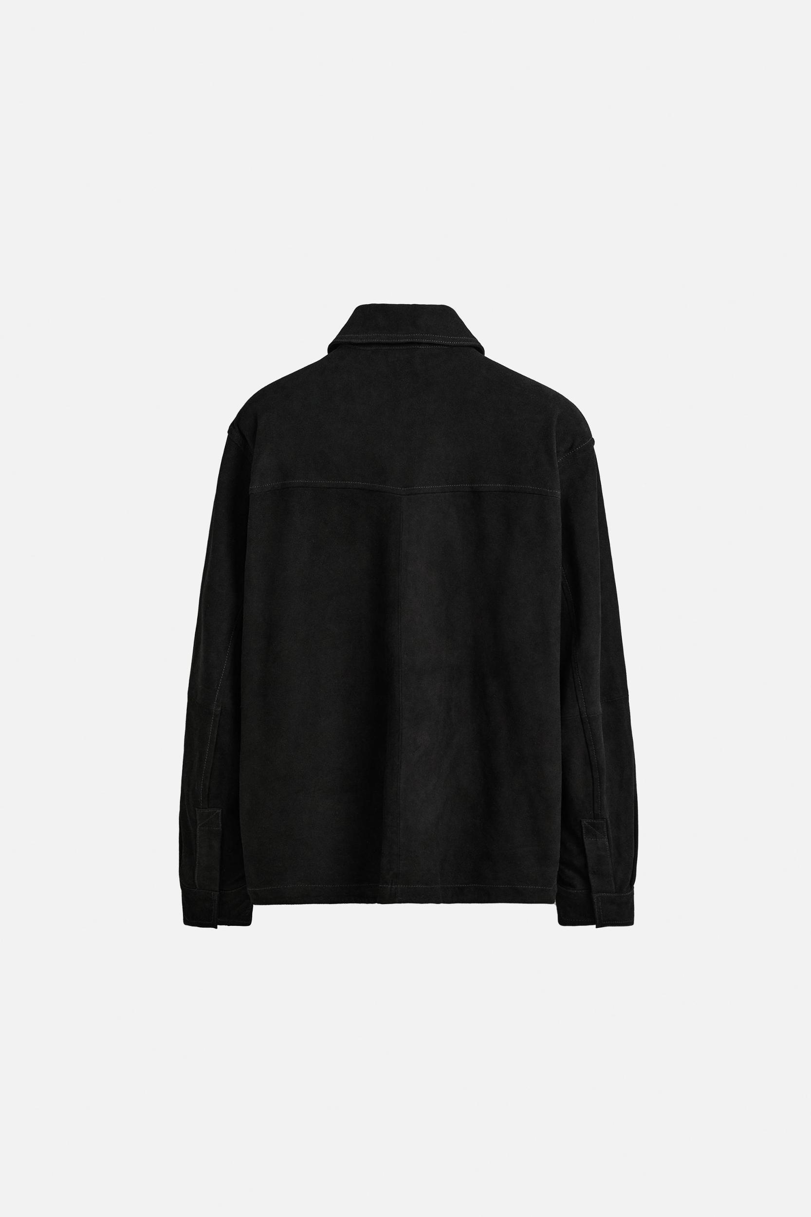 LIMITED EDITION SUEDE LEATHER OVERSHIRT Product Image