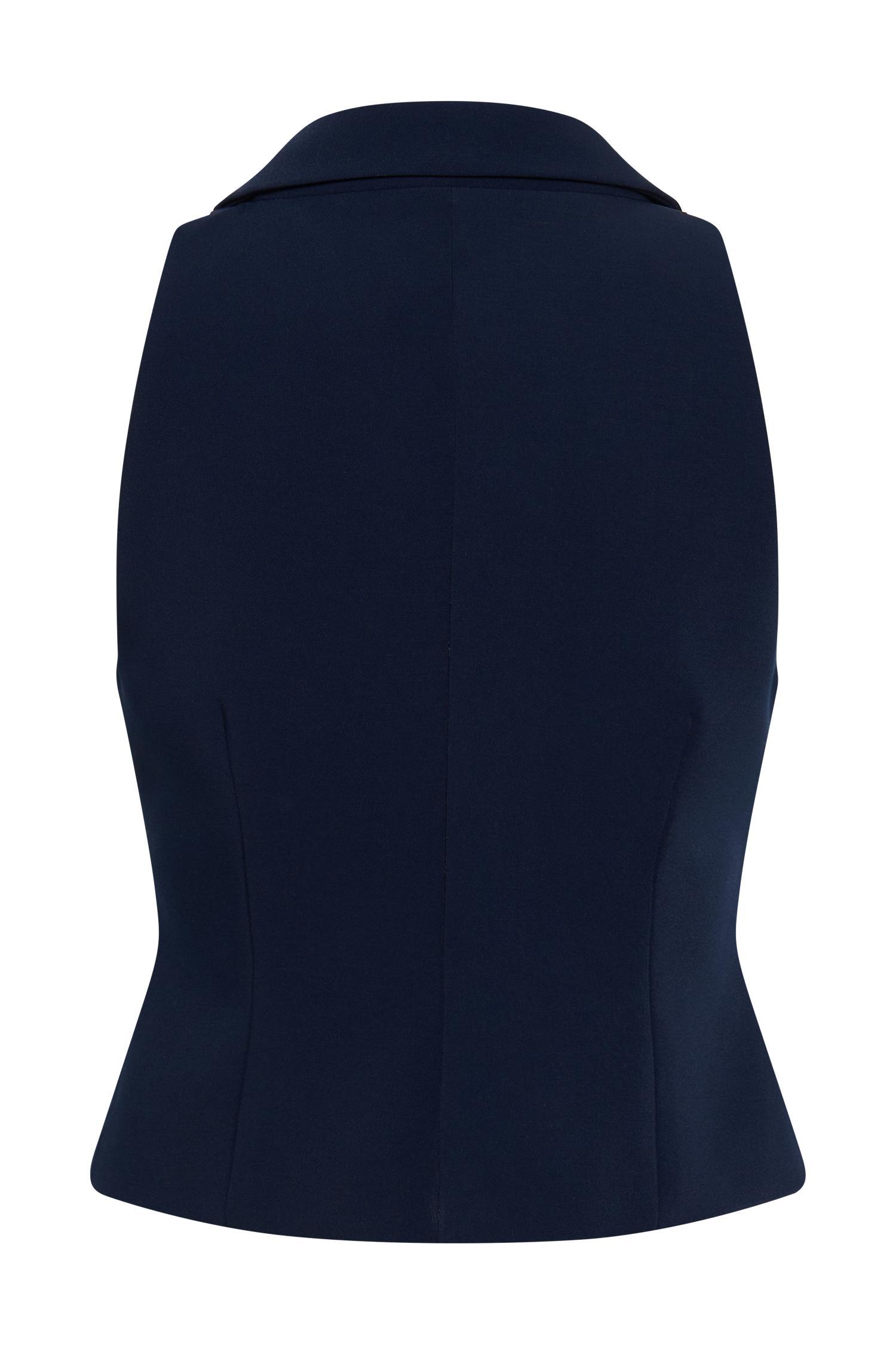 Mura Suiting Vest - Navy Product Image